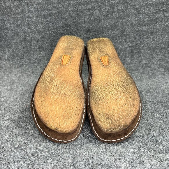 Clarks Originals Faraway Field Moccasins Women's Size 8.5 Brown Suede Crepe Shoe - Picture 11 of 12